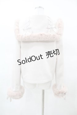 画像2: MA*RS / レースアップセーラー襟ショートコート Free ピンク H-25-03-20-1062-EL-CO-NS-ZH