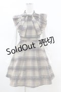 evelyn / チェック切替ワンピース Free ブラウン H-25-03-20-1012-LO-OP-NS-ZH