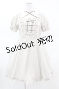 Honey Cinnamon / 千鳥柄スクエアネックワンピース Free ベージュ H-25-03-20-1013-LO-OP-NS-ZH