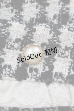画像3: Honey Cinnamon / ツイード台形スカート Free ブラック H-25-03-20-1029-LO-SK-NS-ZH