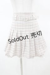 Honey Cinnamon / チェックプリーツスカート Free ベージュ H-25-03-20-1030-LO-SK-NS-ZH