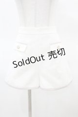 evelyn / 配色フラップパンツ Free オフ/ピンク H-25-03-20-1035-LO-PA-NS-ZH