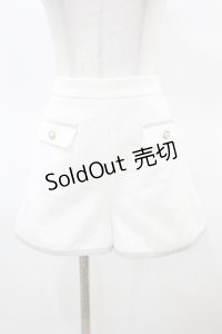 evelyn / 配色フラップパンツ Free オフ/ピンク H-25-03-20-1035-LO-PA-NS-ZH