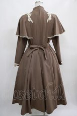 画像3: Innocent World / 聖なる薔薇のケープワンピース L モカ×生成/Mocha×Beige H-25-03-20-005-IW-OP-NS-ZH (3)