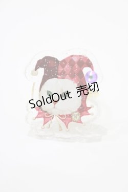 画像1: Enchantlic Enchantilly / Dolled up Ring（Cat Joker） Free レッド H-25-03-20-060-LO-AC-NS-ZH