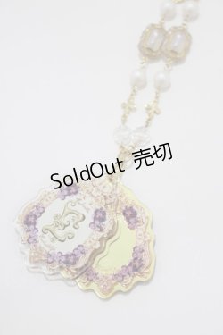 画像1: Enchantlic Enchantilly / すみれの秘密 ネックレス  クリア H-25-03-20-062-LO-AC-NS-ZH