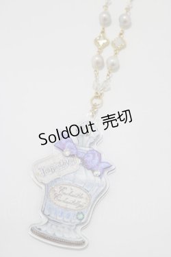 画像1: Enchantlic Enchantilly / Drink Me！ネックレス  クリア H-25-03-20-063-LO-AC-NS-ZH