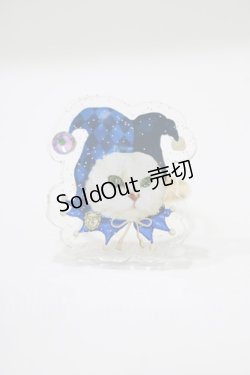 画像1: Enchantlic Enchantilly / Dolled up Ring（Masquerade Cat） Free ブルー H-25-03-20-066-LO-AC-NS-ZH