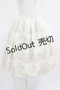 Enchantlic Enchantilly / Happy Violet Bird柄スカート Free アイボリー H-25-03-20-006-LO-SK-NS-ZH