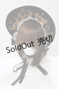 Vierge Vampur / クラウンエプロンボンネット  ブラック H-25-03-20-075-LO-AC-NS-ZH