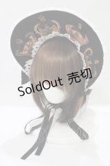 Vierge Vampur / クラウンエプロンボンネット  ブラック H-25-03-20-075-LO-AC-NS-ZH