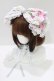 画像1: metamorphose / フローレンスリボンヘッドドレス  サックス H-25-03-20-078-ME-AC-NS-ZH (1)