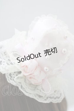 画像2: metamorphose / パール付王冠型ヘッドドレス  ピンク H-25-03-20-079-ME-AC-NS-ZH