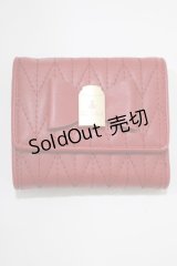 m petit by misako / NINA'Sコラボ財布  レッド H-25-03-20-080-LO-ZA-NS-ZH