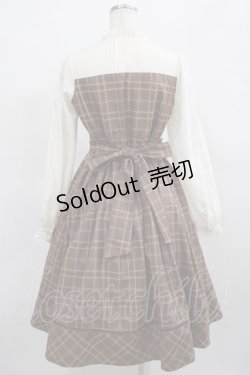 画像3: Amavel / Classical Plaidワンピース Free ブラウン H-25-03-20-009-CA-OP-NS-ZH