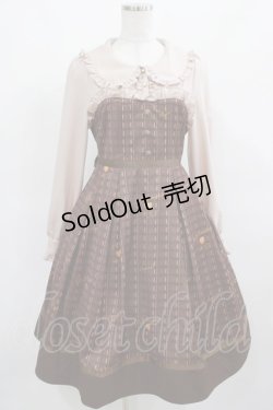 画像1: Amavel / Melt chocolateワンピース Free ブラウン H-25-03-20-010-CA-OP-NS-ZH