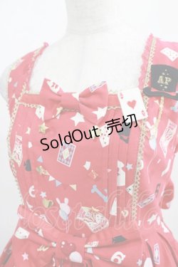 画像5: Angelic Pretty / Star Night Theaterジャンパースカート Free アカ H-25-03-20-002-AP-OP-NS-ZH