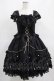 画像1: Angelic Pretty / Rose Primaジャンパースカート Free ブラック H-25-03-20-003-AP-OP-NS-ZH (1)
