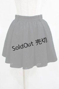 Ank Rouge / パールバックルレースボンディングスカート M ブラック H-25-03-20-023-CA-SK-NS-ZH