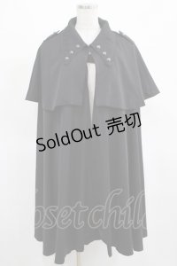 Amavel / Crown Knight マントケープアウター Free ブラック H-25-03-20-024-CA-CO-NS-ZH