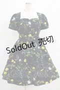 MILK / ダンディライオンドレス  ブラックプリント H-25-03-21-004-ML-OP-KB-ZH