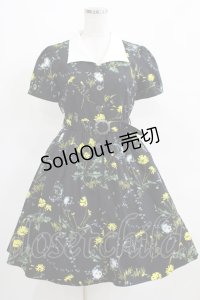 MILK / ダンディライオンドレス  ブラックプリント H-25-03-21-004-ML-OP-KB-ZH