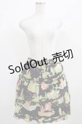 Jane Marple / Winnieティアードスカート  ブラック H-25-03-21-032-JM-SK-KB-ZH