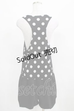 画像3: PEACE NOW / ドット切替コンビネゾン M 黒 H-25-03-21-042-PU-OP-KB-ZH