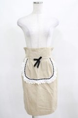MILK / スザンナスカート  ミルクティーストライプ H-25-03-21-044-ML-SK-KB-ZH