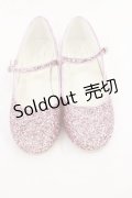 RoseMarie seoir / glitter shoes L ピンク H-25-03-21-1042-LO-SH-NS-ZH