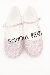 RoseMarie seoir / glitter shoes L ピンク H-25-03-21-1042-LO-SH-NS-ZH