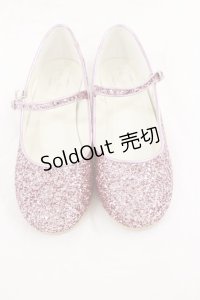 RoseMarie seoir / glitter shoes L ピンク H-25-03-21-1042-LO-SH-NS-ZH