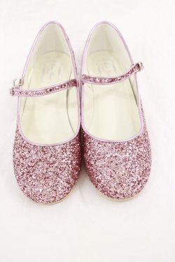 画像1: RoseMarie seoir / glitter shoes L ピンク H-25-03-21-1042-LO-SH-NS-ZH
