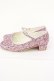 画像2: RoseMarie seoir / glitter shoes L ピンク H-25-03-21-1042-LO-SH-NS-ZH (2)