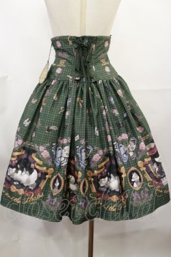 画像3: ALICE and the PIRATES / Dual face 〜phantom and truth〜柄スカート Free グリーン H-25-03-21-1005-PA-SK-NS-ZH