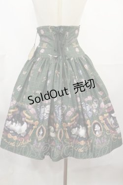 画像3: ALICE and the PIRATES / Dual face 〜phantom and truth〜柄スカート Free グリーン H-25-03-21-1005-PA-SK-NS-ZH
