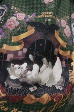 画像4: ALICE and the PIRATES / Dual face 〜phantom and truth〜柄スカート Free グリーン H-25-03-21-1005-PA-SK-NS-ZH