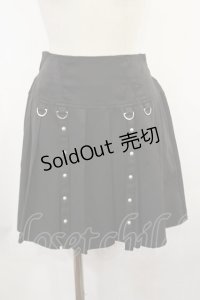 axes femme POETIQUE / ベルトデザインスカパン M ブラック H-25-03-21-1015-AX-SK-NS-ZH