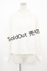 an another angelus / ローズカットワーク刺繍開衿ブラウス Free IVORY H-25-03-21-1028-CA-BL-NS-ZH