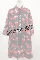 Jamie エーエヌケー / イチゴ柄BIGシャツ M ブラック H-25-03-21-1029-LO-BL-NS-ZH