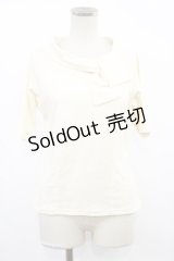 an another angelus / タイ付きカットトップス Free IVORY H-25-03-21-1032-CA-TO-NS-ZH
