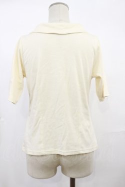 画像2: an another angelus / タイ付きカットトップス Free IVORY H-25-03-21-1032-CA-TO-NS-ZH