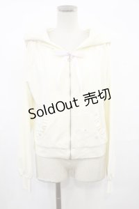 Amavel / FancyTwincats猫耳パーカー Free アイボリー H-25-03-21-1035-CA-TO-NS-ZH