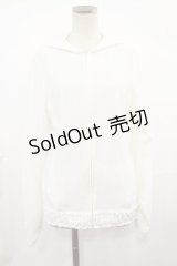 NO.S PROJECT / うさ耳ワッフルフードパーカー Free オフ H-25-03-21-1036-LO-TO-NS-ZH