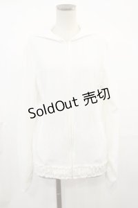 NO.S PROJECT / うさ耳ワッフルフードパーカー Free オフ H-25-03-21-1036-LO-TO-NS-ZH