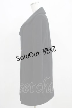画像2: MILK / Royalコート  ブラック H-25-03-21-050-ML-CO-KB-ZH