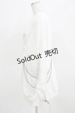 画像2: Ozz conte / チェーン付裏ボアトップス  白 H-25-03-21-062-OO-TO-KB-ZH