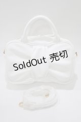 Emily Temple cute / miniリボンBag  アイボリー H-25-03-21-065-ET-BG-KB-ZH
