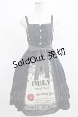 Emily Temple cute / Paquetノースリーブワンピース  ネイビー H-25-03-21-012-ET-OP-KB-ZH