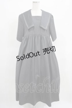 画像1: Candy Stripper / HAZE DAZE SAILOR ONE-PIECE S グレー H-25-03-21-003-PU-OP-KB-ZH